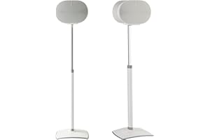 Sanus Height Adjustable Speaker Stands for Sonos Era 300 Pair WSSE3A2