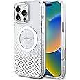 CG MOBILE Aston Martin iPhone 16 Pro Max Case [Official Licensed] Mag-Safe Compatible| IML Case with Gradient Squares Design & Metal Buttons Protective Case/Cover Designed for iPhone 16 Pro Max