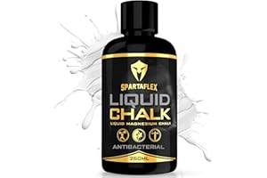 SpartaFlex 250ml Pro Liquid Chalk for Weightlifting Chalk, Rock Climbing, Gymnastics, Lifting Chalk, Hand Chalk for Weight Lifting, Gym Chalk for Powerlifting, Liquid Grip Liquid Chalk Climbing