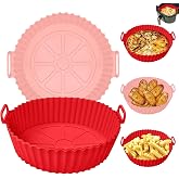 Airfryer Silicone Baking Container - Air Fryer Mold Air Fryer Accessory Baking Container - Compatible with All Airfriers