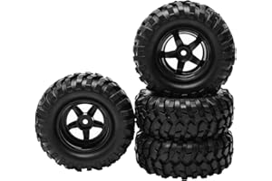 RC VEHICLE PARTS RC 1:10 Buggy Gummireifen 5 Speichenrad Felge für RC HSP 1/10 Offroad 4 Stück