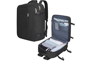 Lossga Handgepäck für Easyjet 45x36x20 Reiserucksack Damen Rucksack Männer Frauen Wanderrucksack Wasserdichter Outdoor Tagesrucksack