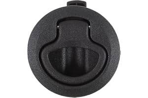 VORCOOL Einlassgriff Bodenheber Lukengriff Boot (Schwarz)