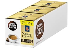 ‎NESCAFÉ DOLCE GUSTO NESCAFÉ DOLCE GUSTO DALLMAYR prodomo Kaffeekapseln 3er Vorratspack (3 x 30 Kapseln)