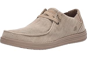 Skechers Herren Melson-raymon Canvas-Slipper Mokassin
