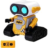 Giffy/Oyuncak Uzaktan Kumandalı El Sens&ouml;rl&uuml; Akıllı WALL-E Robot Dahili Şarjlı Işıklı Sesli FULL Fonksiyonlu El Hareketlerini 