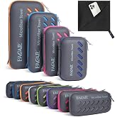 BAGAIL Microfiber Travel Towels, Camping Towels, Bath Towels and Beach Towels, Quick Drying - Super Water Absorption - Super
