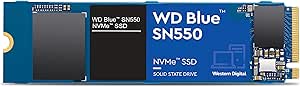WD Blue SN550 1TB High-Performance M.2 PCIe NVME SSD