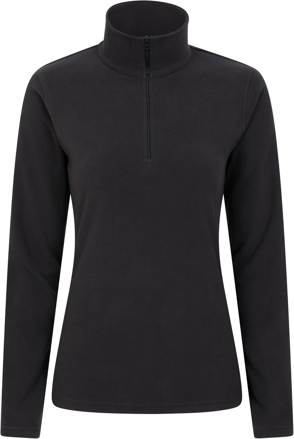 Mountain Warehouse Camber Half Zip Women's Fleece - Lightweight, Warm & Cosy Half Zip Sweatshirt - Best for Spring Summer, Camping, Outdoors, Travelling & Hiking