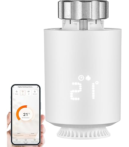 Termostato Alexa Calefaccion Brennenstuhl Connect Zigbee