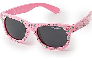 Kiddus Occhiali da sole Polarizzati per bebè, bambina, bambino. Da 8 mesi. UV400 100% protezione UVA e UVB. CAT 4. Senza BPA. Designed in Barcelona