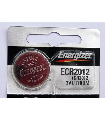 Energizer CR2012 Lithium Knopfzelle – 3V, 55mAh, Ersatz Für Duracell DL2012, Rayovac U.a.