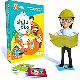 PlayShifu 60 Profession Flashcards for Kids - 4D Educational iOS and Android Jobs Augmented Reality Based Fun Learning, Interactive Game (2-10 Years, Blue)