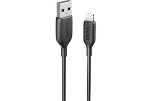 Anker Powerline III câble Lightning de 90 cm certifié MFi avec connecteurs renforcés et Garantie à Vie pour iPhone X, XS, XR, XS Max, 8, 8 Plus, 7, 7 Plus, 6, 6 Plus, etc.