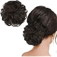 TEMPERIA Hair Accessories For Women Stylish - Juda Hair Buns for Women - Messy Bun Hair Extension - Artificial Fake Hair Donu