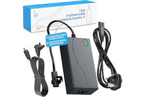 OIDIPI Universal Power Recliner Adapter 29V 2A - AC/DC Switching Transformer for Electric Recliners, Lift Chairs & Sofas, Replacement Charger with Overload Protection