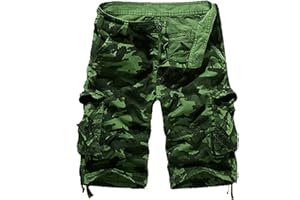 WZYYDS 2023 Short Cargo Homme Short Travail Homme Taille Elastique Pochette Plage Shorts Et Bermudas Homme Pantacourt Cargo Homme Grande Taille Pas Cher Bermuda Homme avec Poche