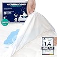 Protège-matelas Imperméable Et Respirant - 140x200 Cm - Certifié Oeko-Tex - Lavable En Machine - Antidérapant - Protection Contre Liquides, Acariens