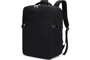 Xkdoai Sac a Dos Voyage Cabine Avion Valise Cabine 45x36x20 pour Easyjet Bagage Cabine Sac à Dos Voyage avec Sac Antivol de Nombreux Compartiments