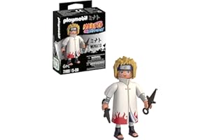 Playmobil 71109 Minato - Naruto - Héros Issu de la série d'anime - pour reconstituer des scènes légendaires ou Inventer de Nouvelles Histoires - Dès 5 Ans