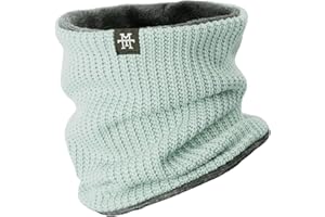 Manufaktur13 Knit Neckwarmer - Halstuch,Schlauchschal, Fleeceschal, Multifunktionsschal, Schal für Damen und Herren, Winddicht, Outdoor