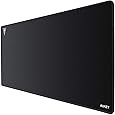 AUKEY Tappetino Mouse Gaming Grande XL, 900x400x4mm Mouse Pad, Tappetino per Mouse da Gioco, Resistente All'acqua con Superficie Liscia, Base in Gomma Antiscivolo, Bordi Cuciti per Tastiera, Laptop