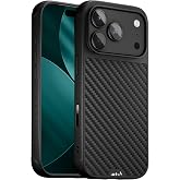 Mous for iPhone 17 Pro MAX Limitless Aramid Fiber Case, Compatible with MagSafe, Full Camera Protection, Shock Resistant, Bla