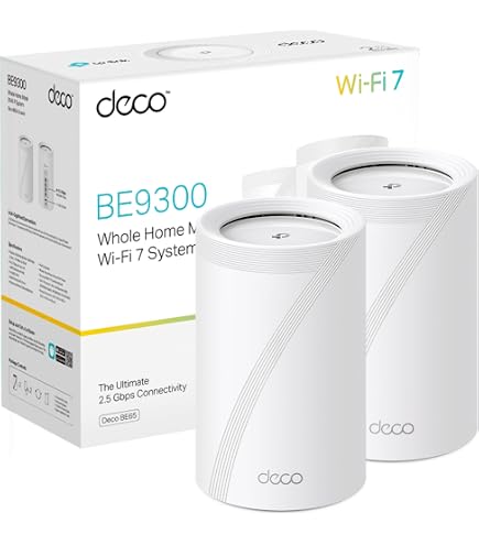 TP-Link Deco BE75 BE17000 - Sistema de Malla WiFi 7 de Tres Bandas