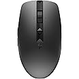 HP 710 Rechargeable Silent Bluetooth Mouse/6 Programmable Buttons/90-Day Rechargeable Battery Life Track-On Glass Sensor(Graphite)