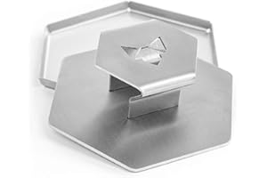 FENNEK Smasher | Barbecue Burger Press | A Great Tool for The Kitchen, Garden, Restaurants, Camping and Much More | Made from Polished Stainless Steel