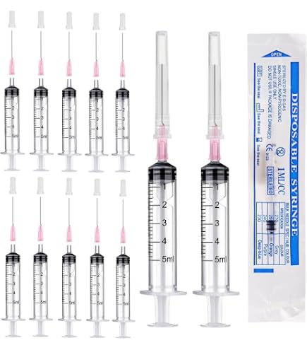 12 Pz Siringhe 5 ml, Siringhe Con Ago, Siringhe Di Misurazione, Siringa Di Plastica, Siringa Per Animali Domestici, Industriale, Laboratorio, Olio 12 Pz Siringhe 5 ml, Siringhe Con Ago, Siringhe Di Misurazione, Siringa Di Plastica, Siringa Per Animali Domestici, Industriale, Laboratorio, Olio