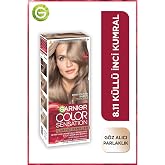 Garnier &Ccedil;arpıcı Renkler 8.11 K&uuml;ll&uuml; İnci Kumral Sa&ccedil; Boyası