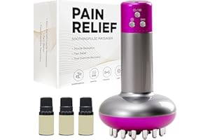 MLDNLD Lymphatic Drainage Massager, Anti-Cellulite Body Sculpting Tool with Microcurrent, Reduce Cellulite, Stretch Marks on Legs, Arms and Belly,Heat, Vibration & LED Light Therapy