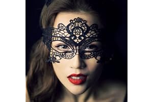 JCSTEU Mascarada Máscara Sexy Mujer Fashion Cortado con Láser para Metal Partido Cosplay Veneciano Máscara