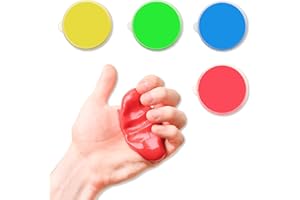 Express Orthopaedic® - Medically Approved Hand Therapy Putty/Resistance Squeeze Putty for Variable Strength & Rehabilitation (Multipack (Set of 4))