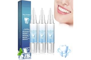 BISIENYA 3PCS Gum Shield Therapy Gel,Gum Gel,Premium Gum Shield Therapy Gel and Whitening,Instant Teeth Whitening Essence Pen,Deeply Cleaning Gums, Enhances Overall Gum Health(3PCS)