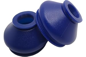 DBK-DIMITROV 2 botas universales de silicona para el polvo 13 31 23, extremo de varilla de pista y rótula, color azul, Blue