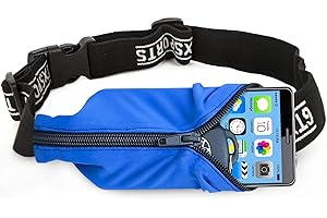 JSRHEEM Marsupio Running, Impermeabile Marsupio da corsa, elastica Uomo Donna Marsupio Sportivo per Corsa, Sportivo, Trekking, Fitness, Jogging, Camminata per tutti Cellulare