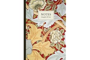 William Morris St James's Pattern Notebook: A5 Lined Notebook