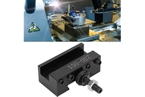 ANNJOM Tool Post, 250-001 Tool Post, Tool Holder, for Industry CNC Fixture Sturdy