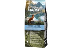 ARQUIVET Original Senior & Light - Kyckling och ris - 12 kg - Kyckling och ris äldre hundkroketter - torr hundmat - alla rase