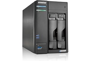 ASUSTOR AS6602T NAS Tower Ethernet/LAN Noir J4125
