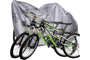 ZDL Funda Bicicleta para Bicicletas,Funda Bicicleta Impermeable,Funda para Bicicletas Exterior,Funda de Bici Cubierta Protector,Protector al Aire Libre para Bici,Contra Sol,Lluvia, Polvo y Rayos UV