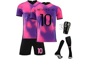 Sternstunde Trikot Sets Kinder, Hause/Auswärts Fußballtrikot für Kinder,Herren Jungen Fussball Jersey Football Trikots, Sportshirt Junge Football Training Tshirts Shorts
