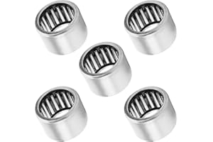 Othmro HK1616 Rodamientos de Aguja Rodamientos Acero P0 16x22x16 5pcs Camión Transmisiones, Equipo Agrícola y de Construcción