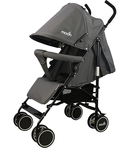Babystone, Lightweight Compact Baby Stroller, Grey, Foldable, with Canopy, for Newborns and Toddlers: Buy Online at Best Price in UAE