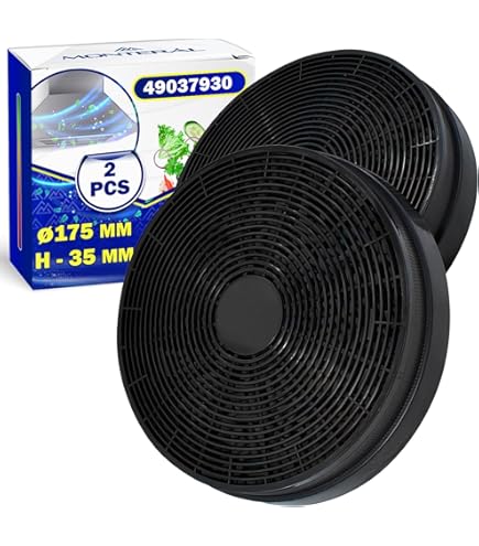 Amzinpure - Filtro antigrasso in alluminio per cappa aspirante, 320 x 260 mm, co