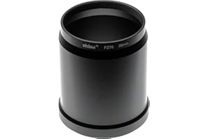 vhbw 58 mm Filteradapter kompatibel mit Panasonic Lumix DC-FZ80, DC-FZ82, DMC-FZ70, DC-FZ83 Kamera Objektiv - Adapter in Tubusform