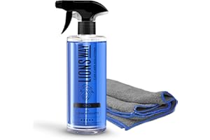 LIONSWAY Limpiador de Mosquitos para Coche y Moto. Potente Quitainsectos Profesional para Todo Tipo de Insectos y Excrementos de Ave. Rápido y sin Esfuerzo. + Bayeta De Microfibra Premium