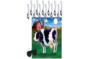Beistle 66676 Pin The Tail on The Cow Game, 17-Inch by 18-1/4-Inch